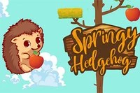 Roztomilá skákacia hra Springy Hedgehog