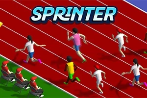 Bežiaci pretekári na atletickej dráhe s divákmi na okraji