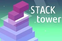 Návyková arkádová hra Stack Tower so skladaním 3D blokov na vežu
