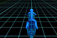 Preteky na motocykloch v svete Stickman Neon Warriors