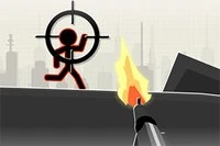 Vašou úlohou je zlikvidovať všetkých stickmanov na dokončenie hry