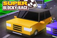 Super Blocky Race je zábavná hra s pretekárskymi autami!