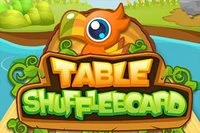 Zahrajte si klasický stolný shuffleboard online