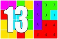 Vytvorte box so súčtom 13
