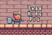 Zábavná 2D hra s Kráľom Prasaťom a mnohými úrovňami plnými pascí a