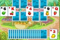 Tripeaks Solitaire hra s ovocím