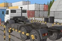 3D simulátor parkovania kamiónu