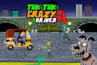 Riaď tuk tuk čo najrýchlejšie a znič zombie