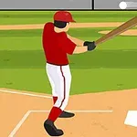 Muž v červenej uniforme s pálkou na baseballovom ihrisku pripravený odpáliť loptu