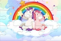 Unicorn Puzzle je skvelá hra na zlepšenie schopností a rýchlosti detí v