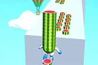 Pripravte sa na jedinečné súťaže v Watermelon Run 3D