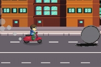 Hra Wear the Helmet je nekonečný beh s dôrazom na bezpečnosť na cestách