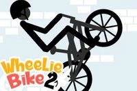 Wheelie Bike 2 je zábavná, návyková hra