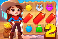 Wild West Match 2 vás prenesie do vzrušujúcej éry Zlatého horúčky
