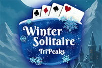 Oddýchnite si od sviatočného zhonu s Winter Solitaire TriPeaks