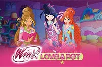 Sledujte dievčatá z Winx Club v dobrodružstve s puzzle hrou!