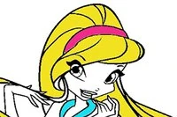 Zábavná omaľovánka Winx online