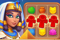 Začnite legendárnu cestu v hre Wonders of Egypt Match, napínavej Match 3 hre