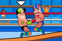 Priprav sa na zápasnícku zábavu v hre pre dvoch hráčov, Wrestle Online!