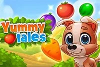 Yummy Tales je veľmi zábavná online hra match 3